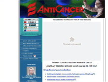 Tablet Screenshot of anticancer.com